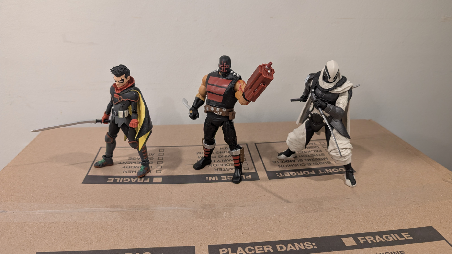 DC multiverse figures. Take your pick!