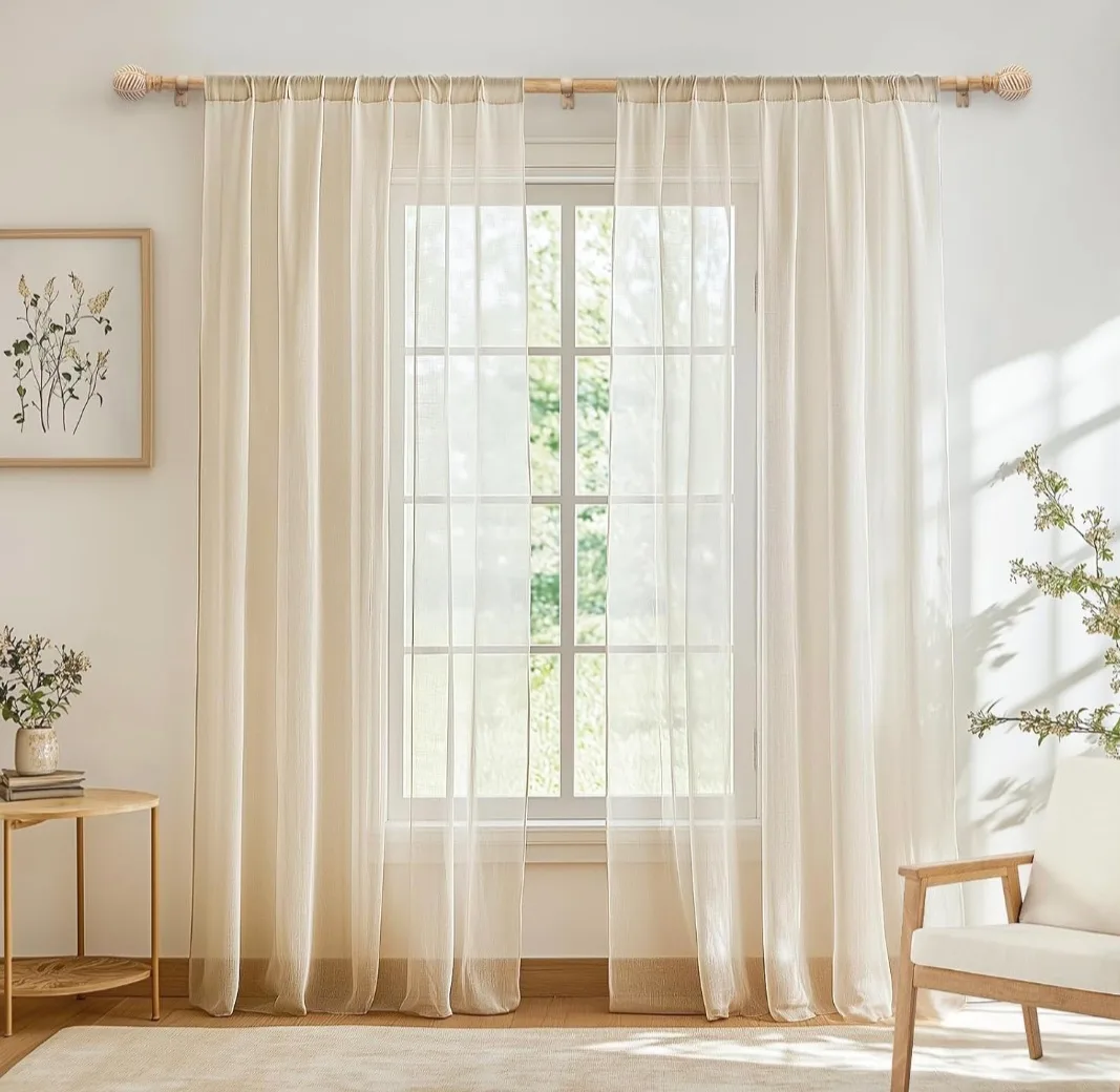 Artisanal Curtain Rods 1" Diameter 32"-86" image indicator(2)