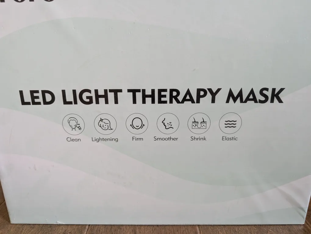 Brand New Sealed Red Light Therapy Mask For Sale image indicator(4)