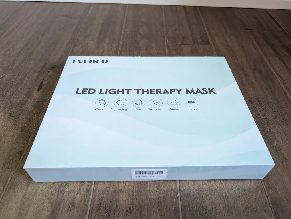 Brand New Sealed Red Light Therapy Mask For Sale image indicator(6)