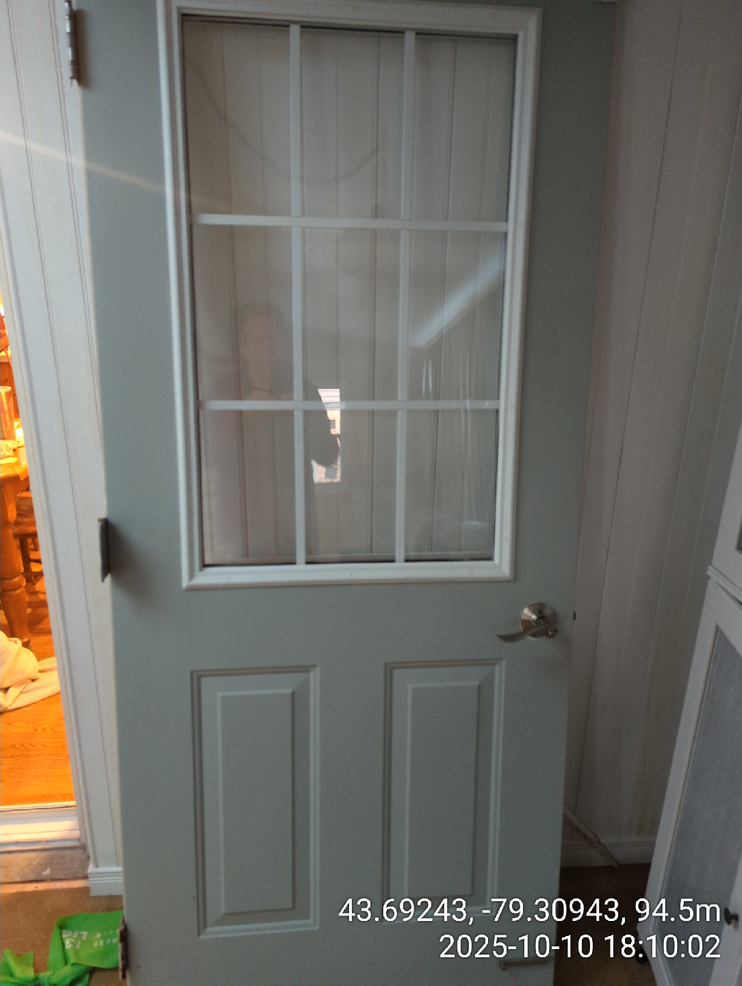 Exterior Door with Window