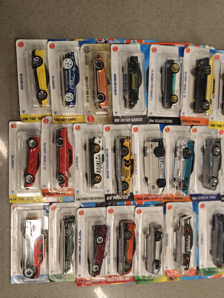 Hot wheels rare variety total 20 pieces