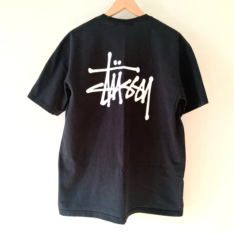 Stüssy Black Tee Size L