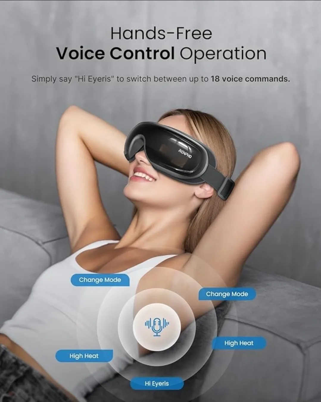 RENPHO Eyeris3 Eye Massager image indicator(2)