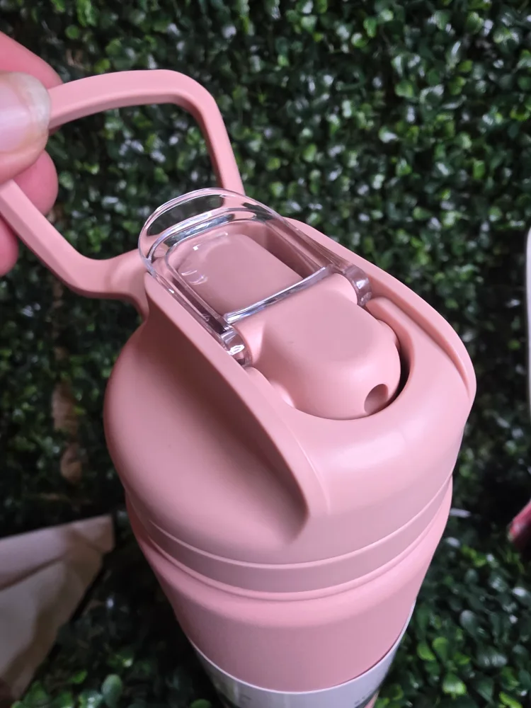 Mainstays 24oz Double Wall Stainless Steel Bottle - Pink image indicator(3)