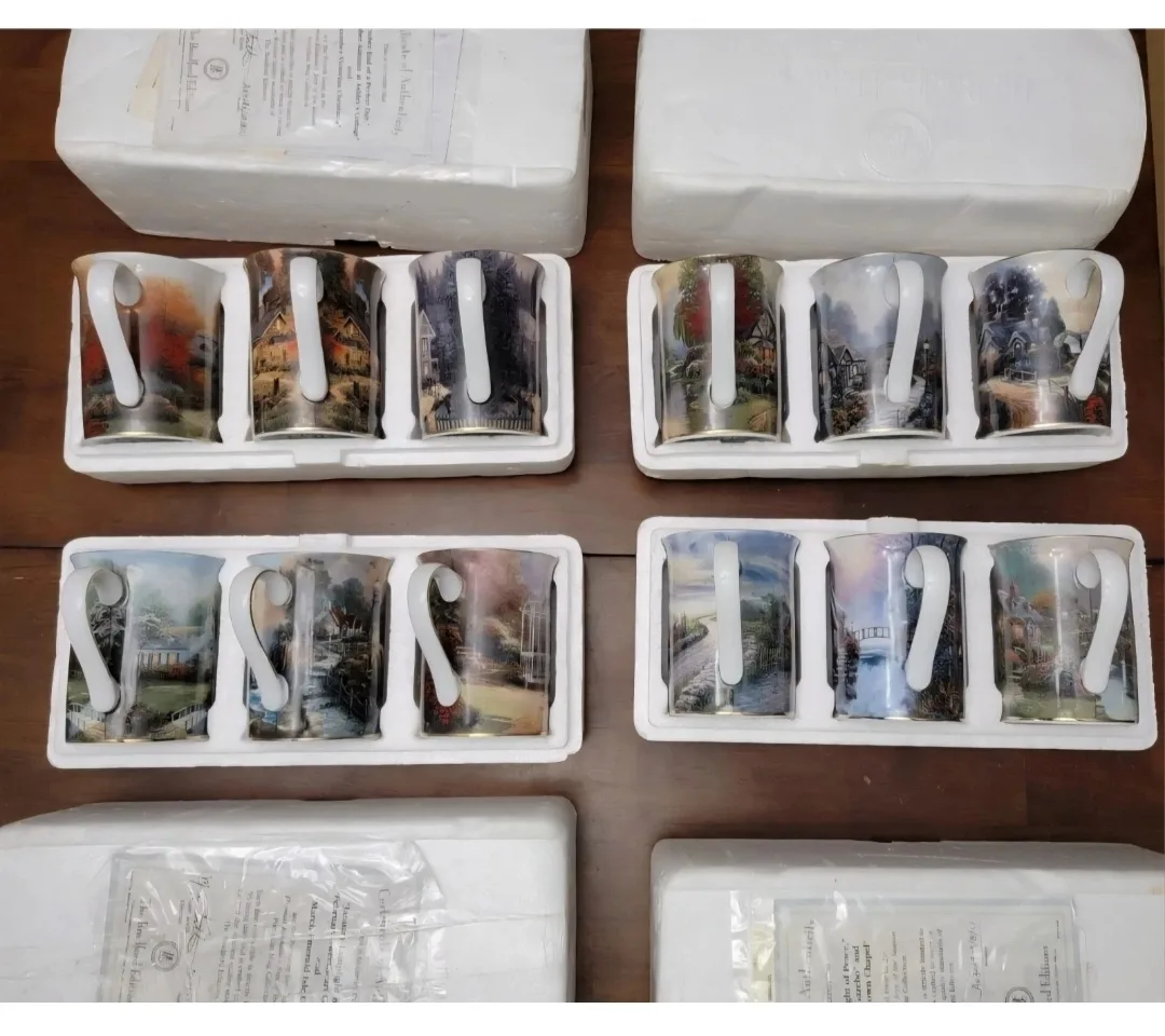 Thomas Kinkade Painter of Light Coffee Mugs (Set of 12) image indicator(2)