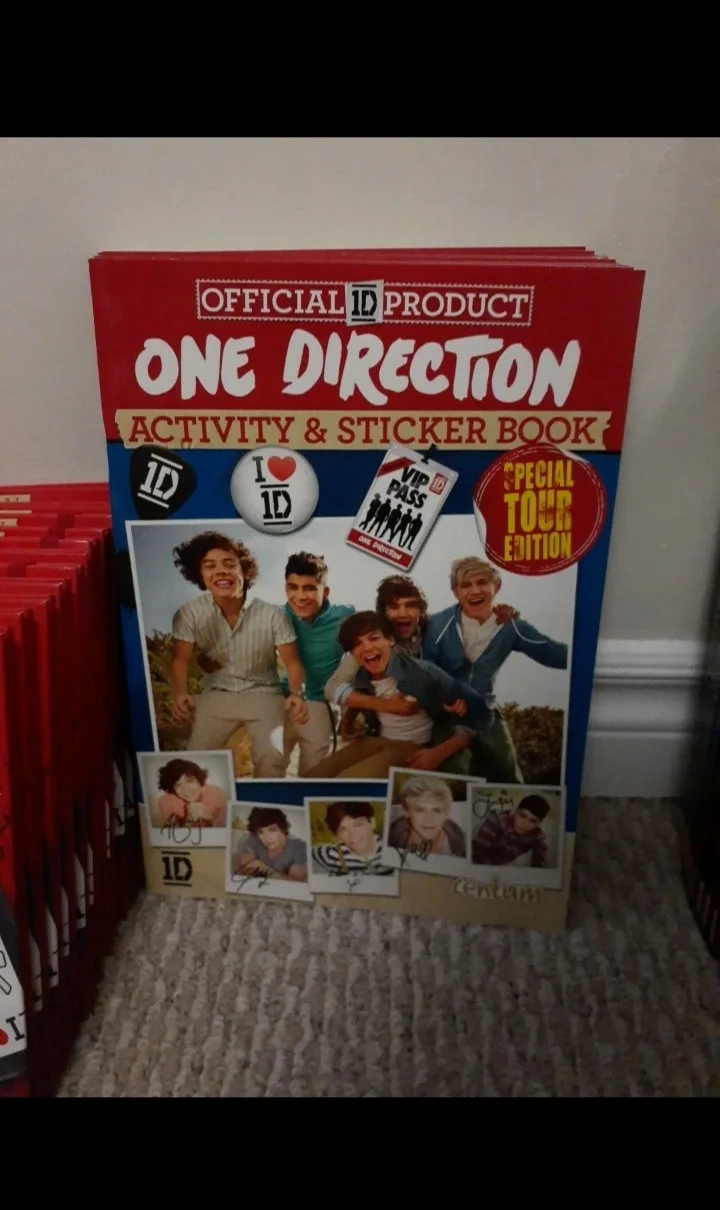 One Direction Activity & Sticker Book Lot image indicator(3)