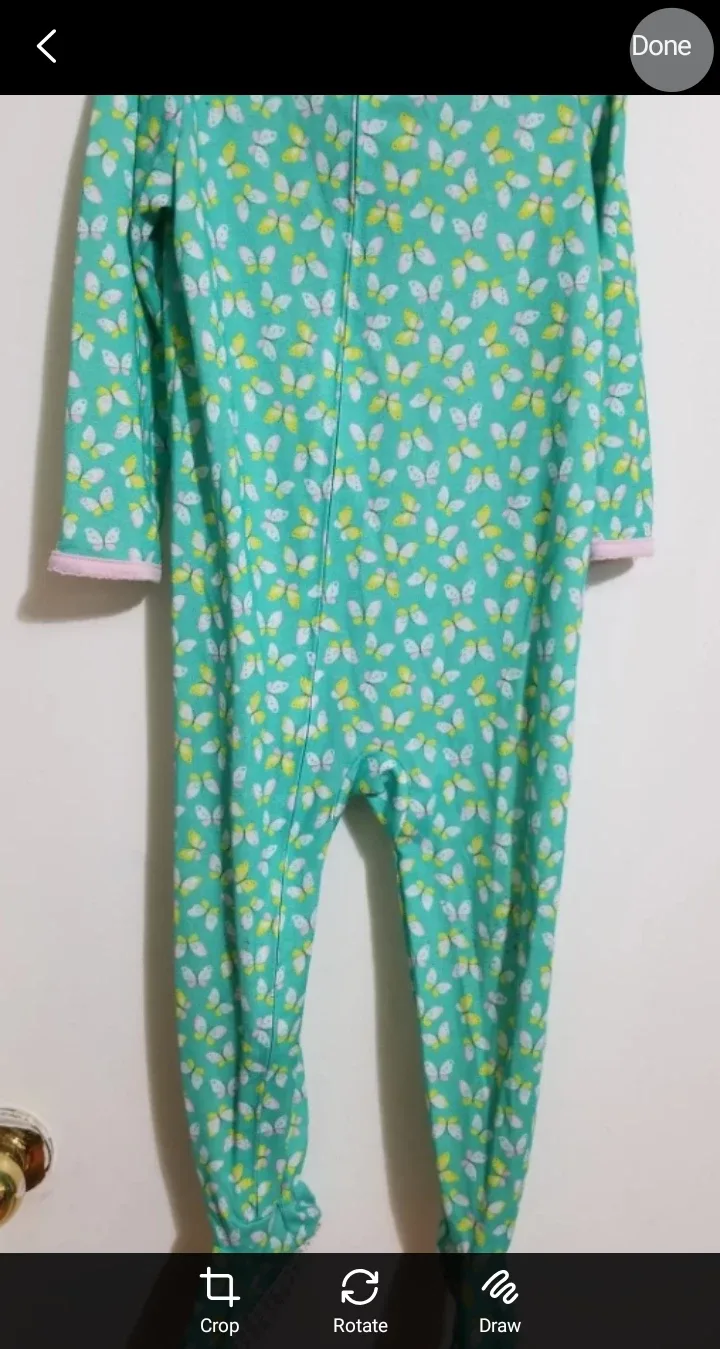 Carter's 3T Butterfly Pajamas thumbnail