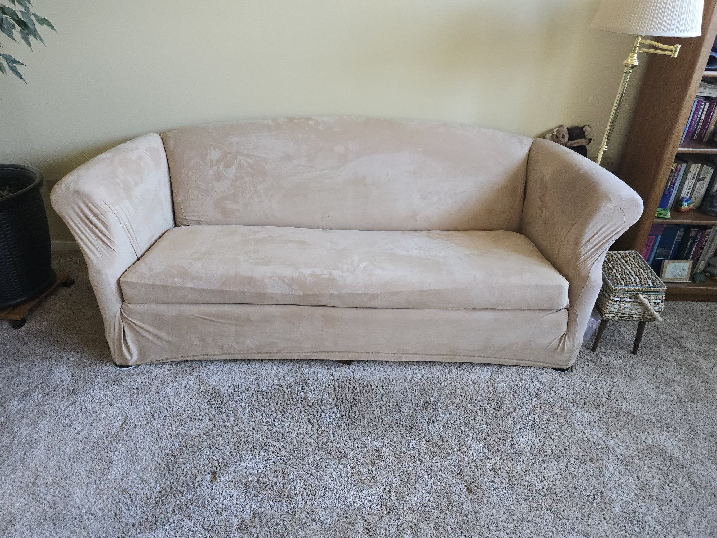 Floral Patterned covered Sofa