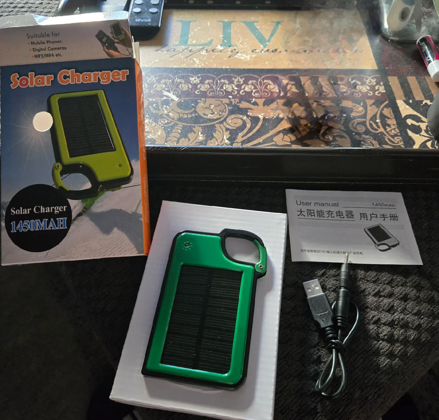 Solar Charger image indicator(2)