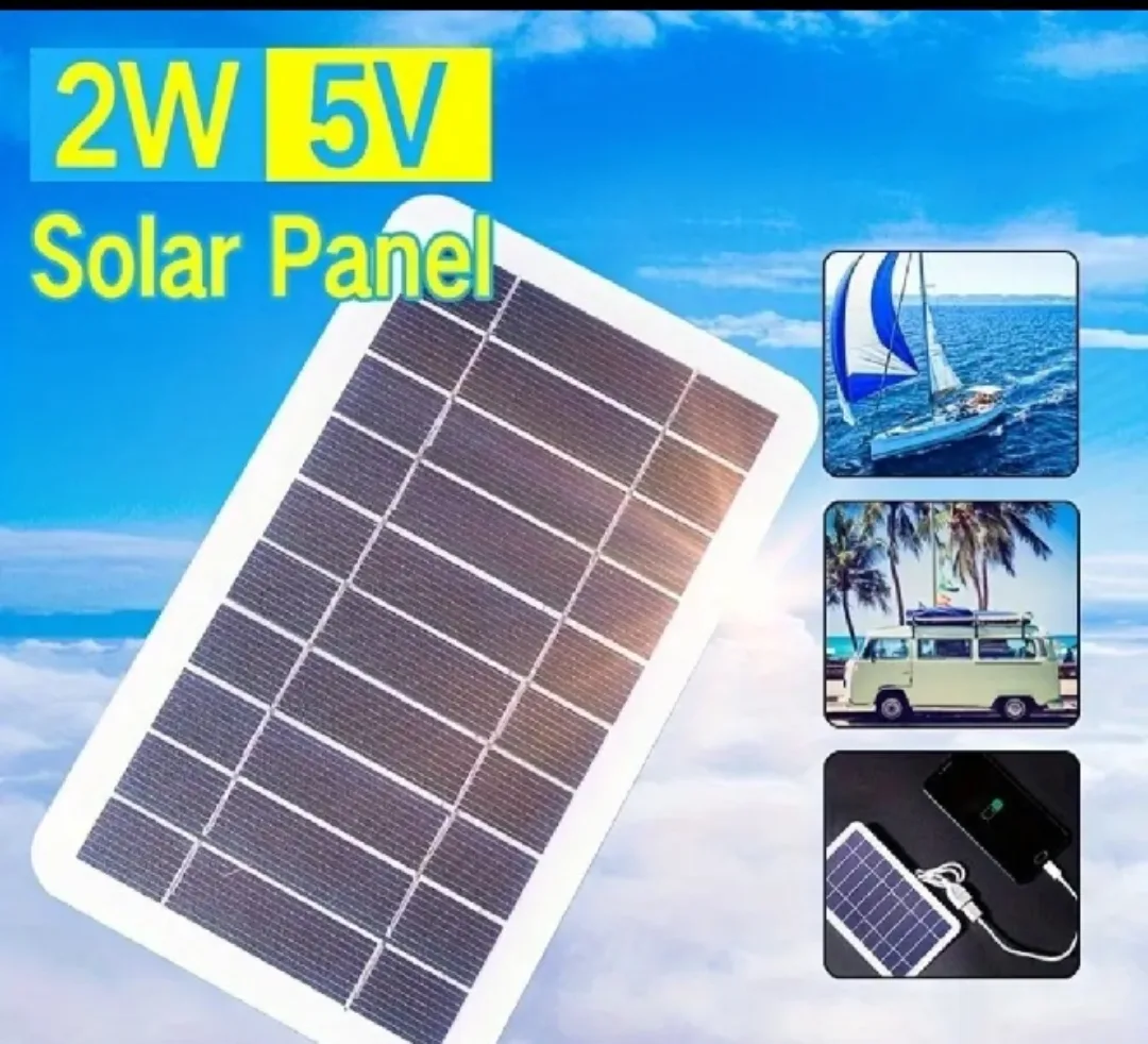 ⚡ Ultra-Efficient Solar Panel Charger | Portable & Lightweight 🔋 image indicator(4)