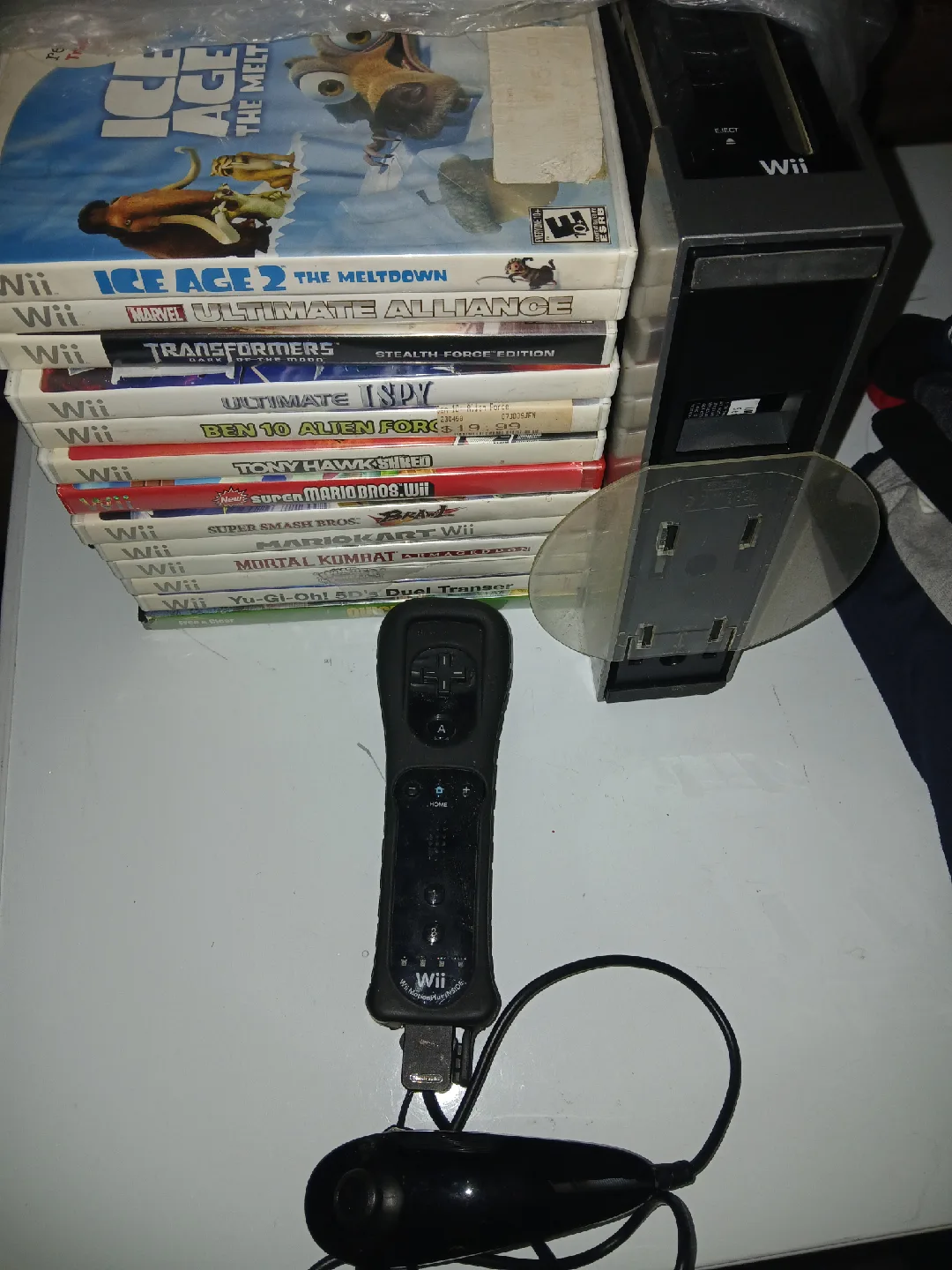 Wii Console $135 or Wii Games, each at a different price image indicator(10)