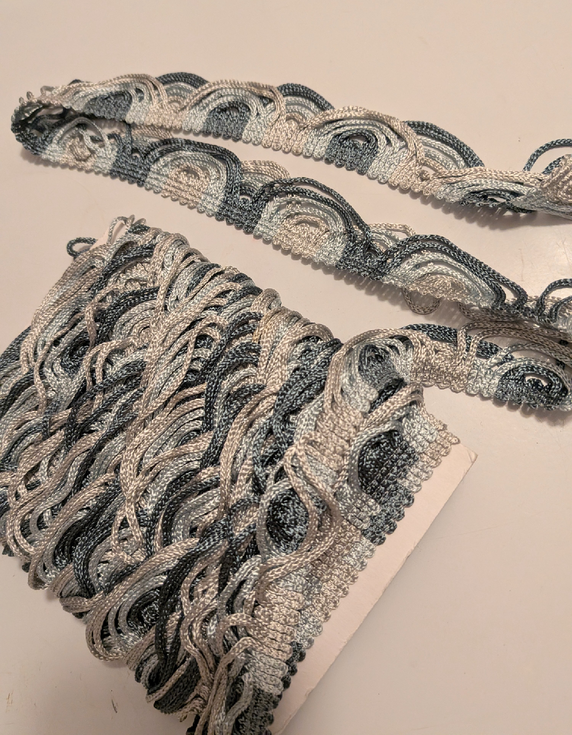 Blue & Silver Decorative Trim - FIVE YARDS - photo 4