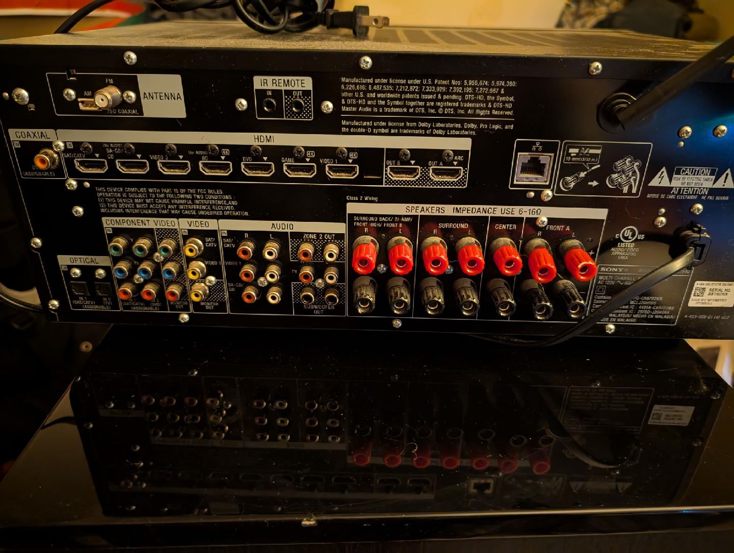 Sony STR-DH590 Receiver & Acoustech PL-200 II Subwoofer