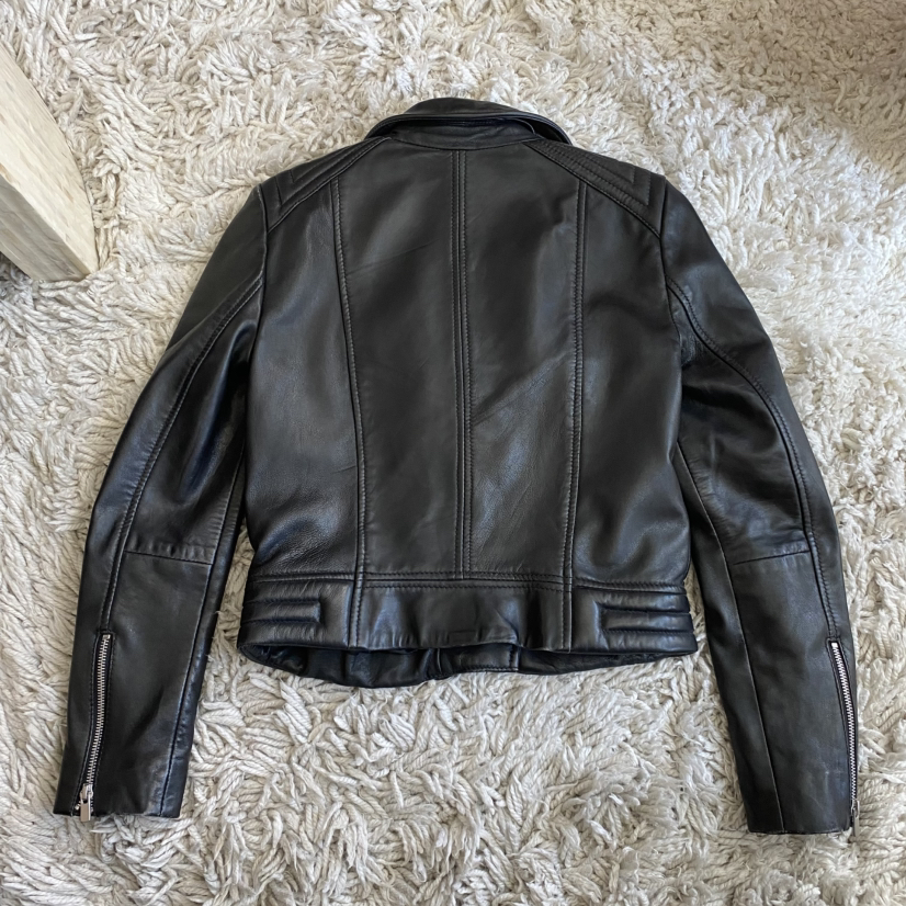 Mango Genuine Leather Jacket - photo 2