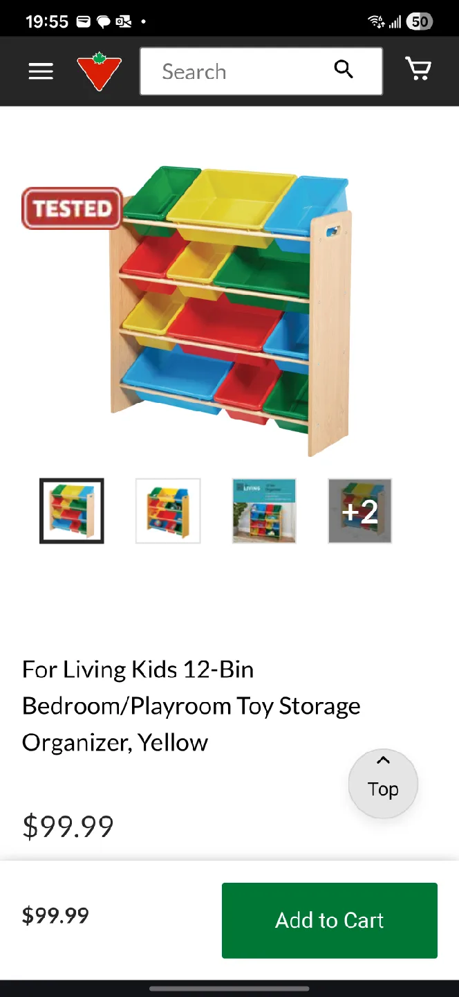 Kids Toy Storage Organizer with Bins image indicator(6)