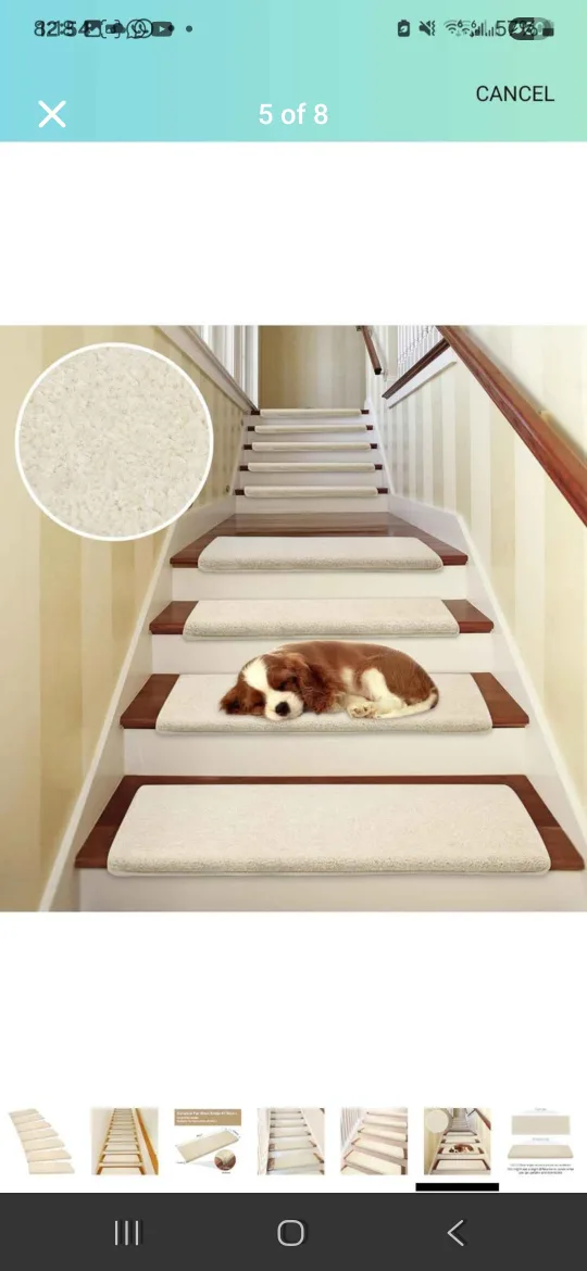 Beige Stair Treads - Set of 14 image indicator(5)