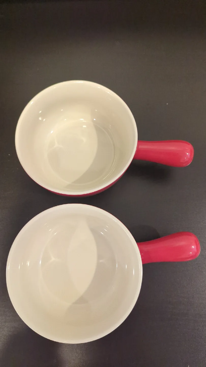 Set of 2 Crockpot Soup Bowls with Handles thumbnail