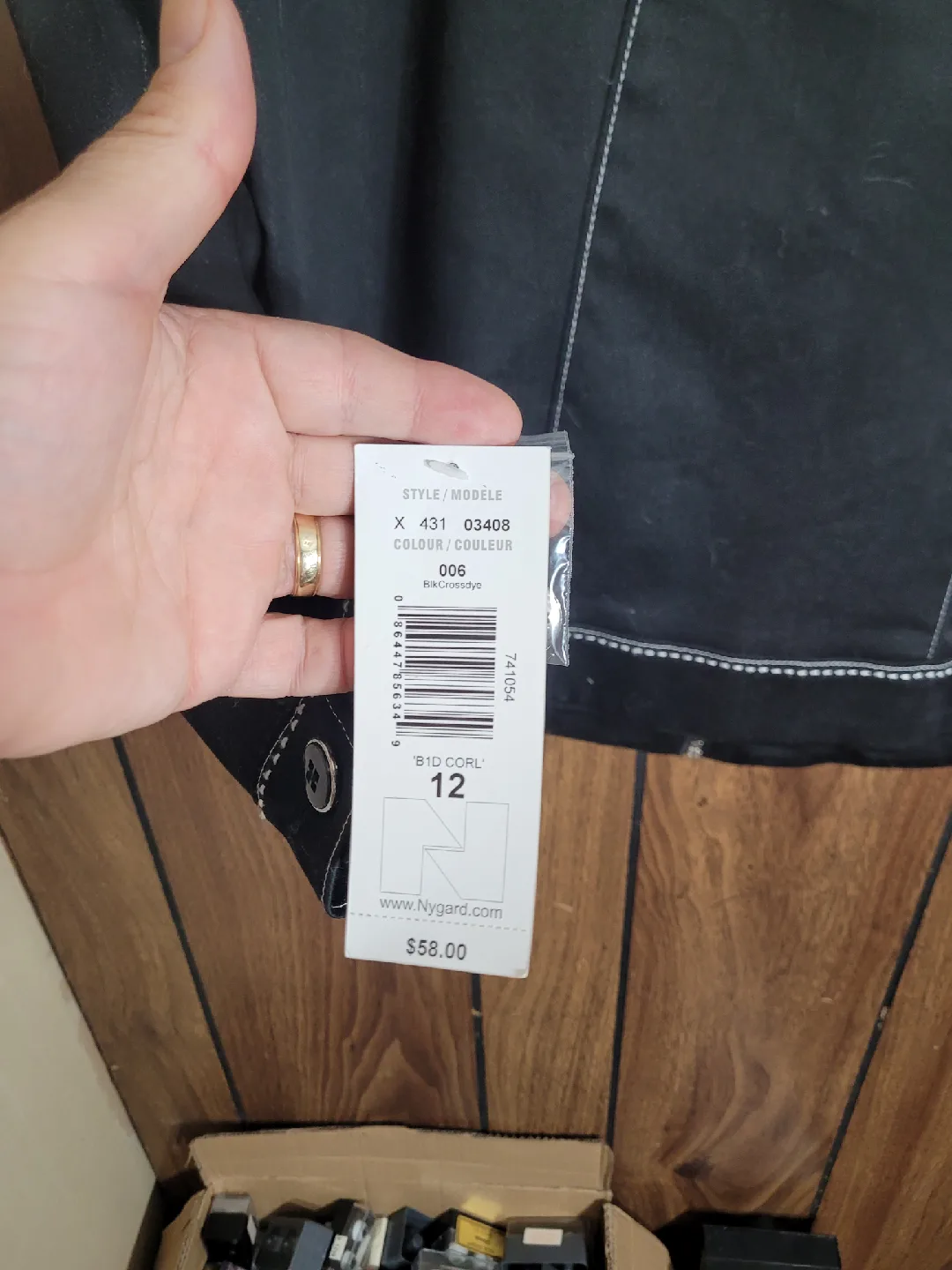 Tanjay Black Jacket - Size 12 image indicator(6)