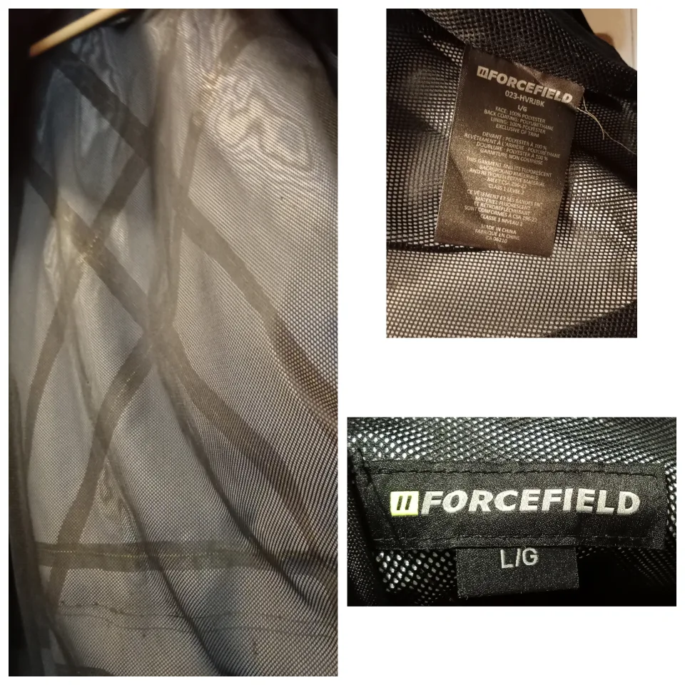 raincoat Forcefield Hi-Vis Safety Jacket - Size L image indicator(3)