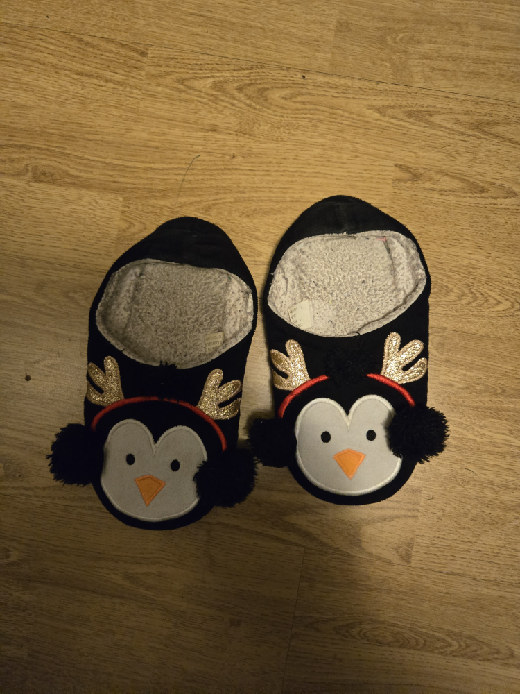 Penguin Character Slippers