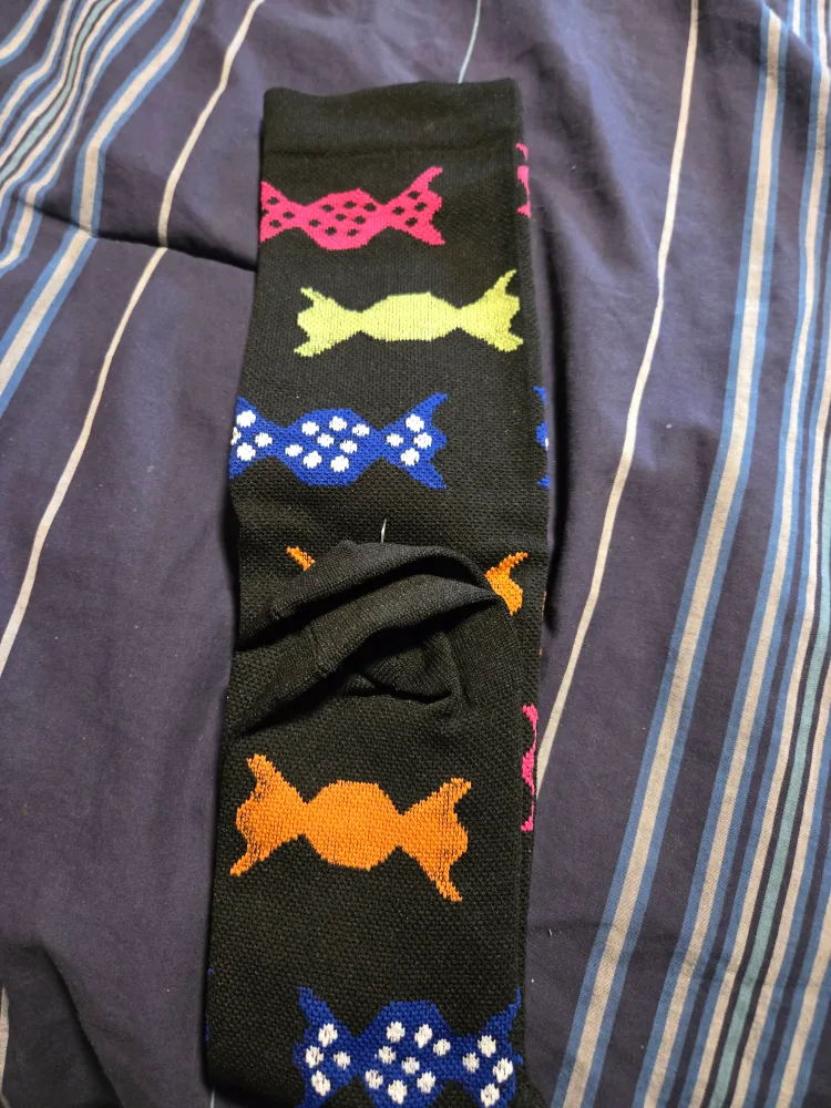 Black Candy Print  compression Socks - S/M image indicator(2)