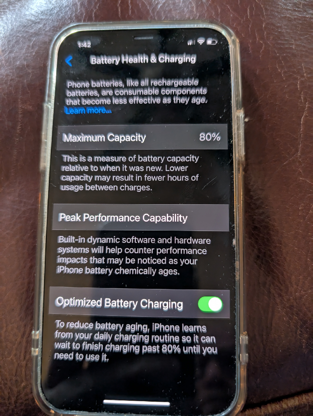 iPhone 12 with 80% Battery Health - photo 2