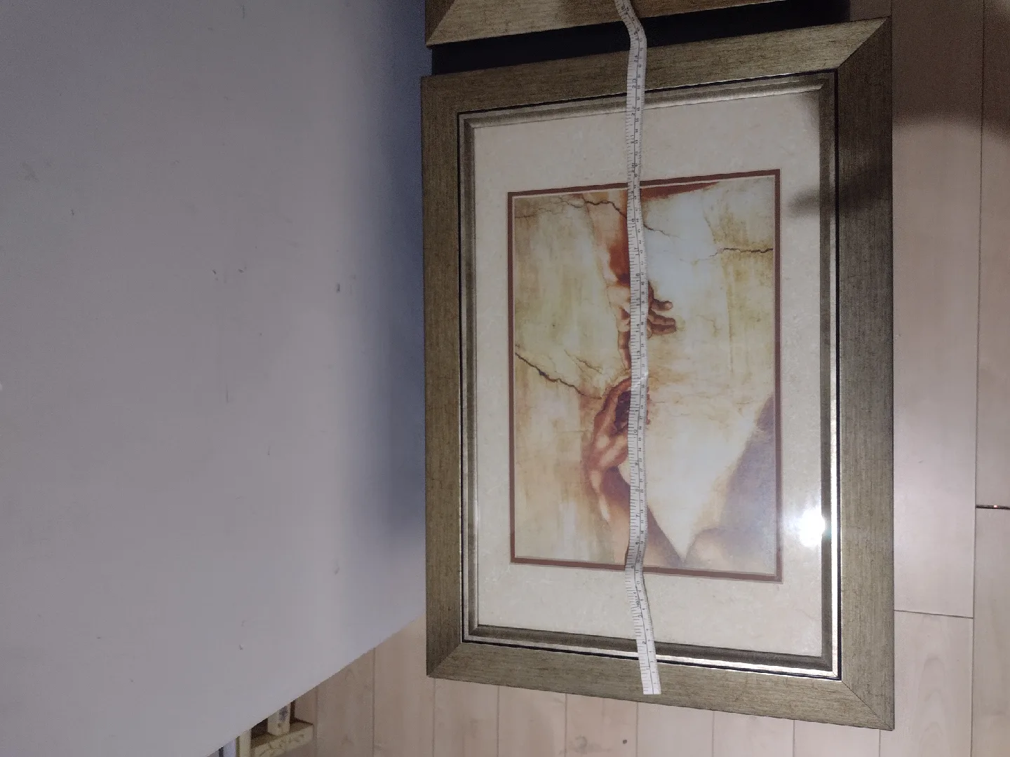 Framed Michelangelo's Creation of Adam Print image indicator(2)