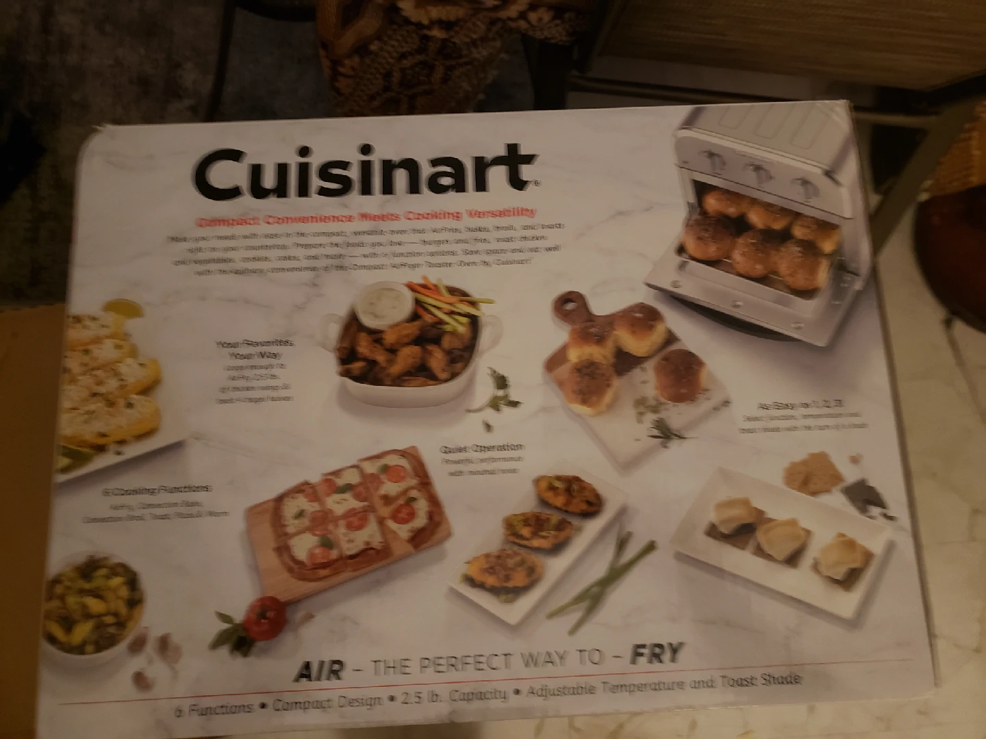 Cuisinart Compact AirFryer Toaster Oven - New in Box! - photo 4