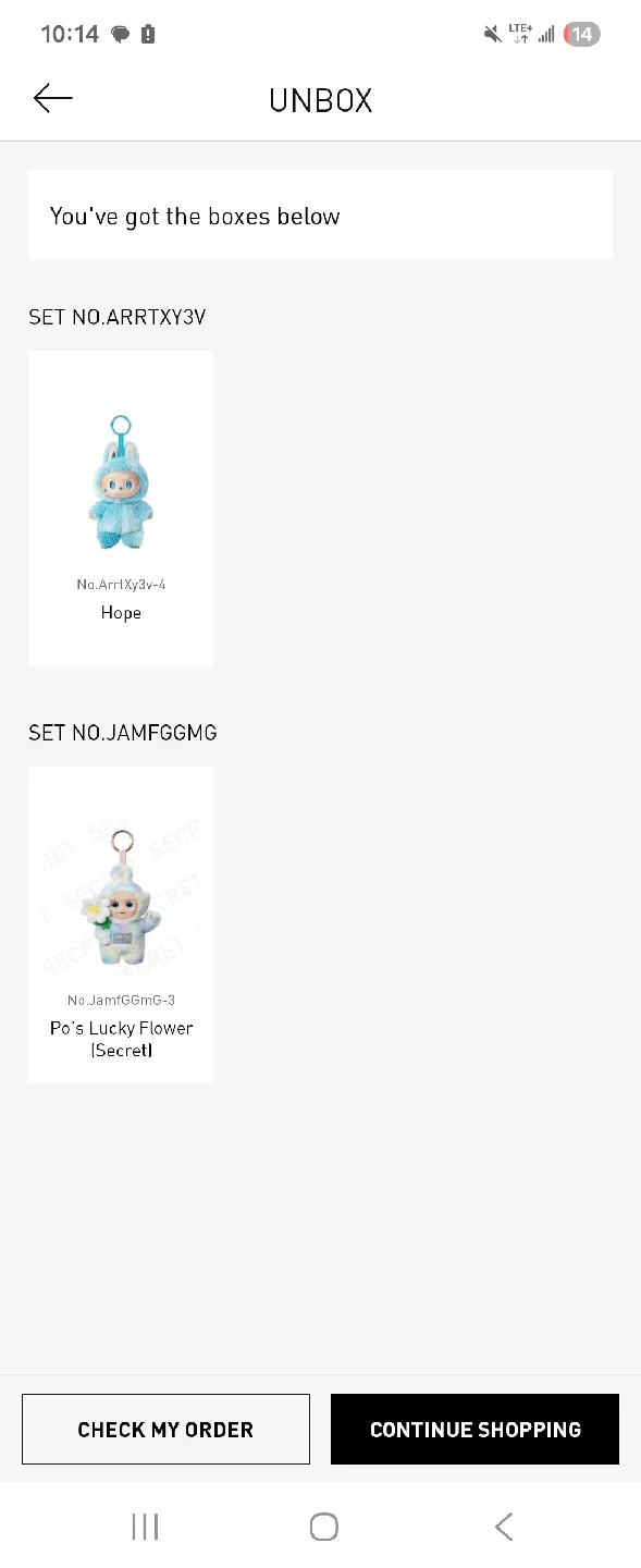 🌈Pop Mart Teletubbies "Say Hello" Po's Lucky Flower Keychain image indicator(6)