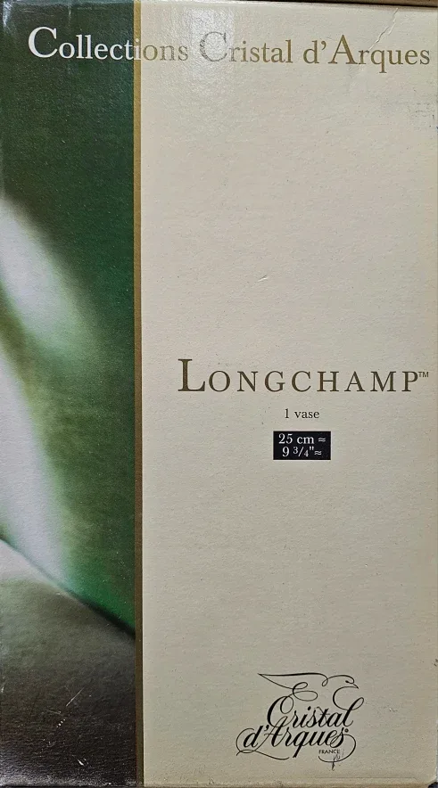 Cristal d'Arques Longchamp Vase - 9 3/4" image indicator(2)