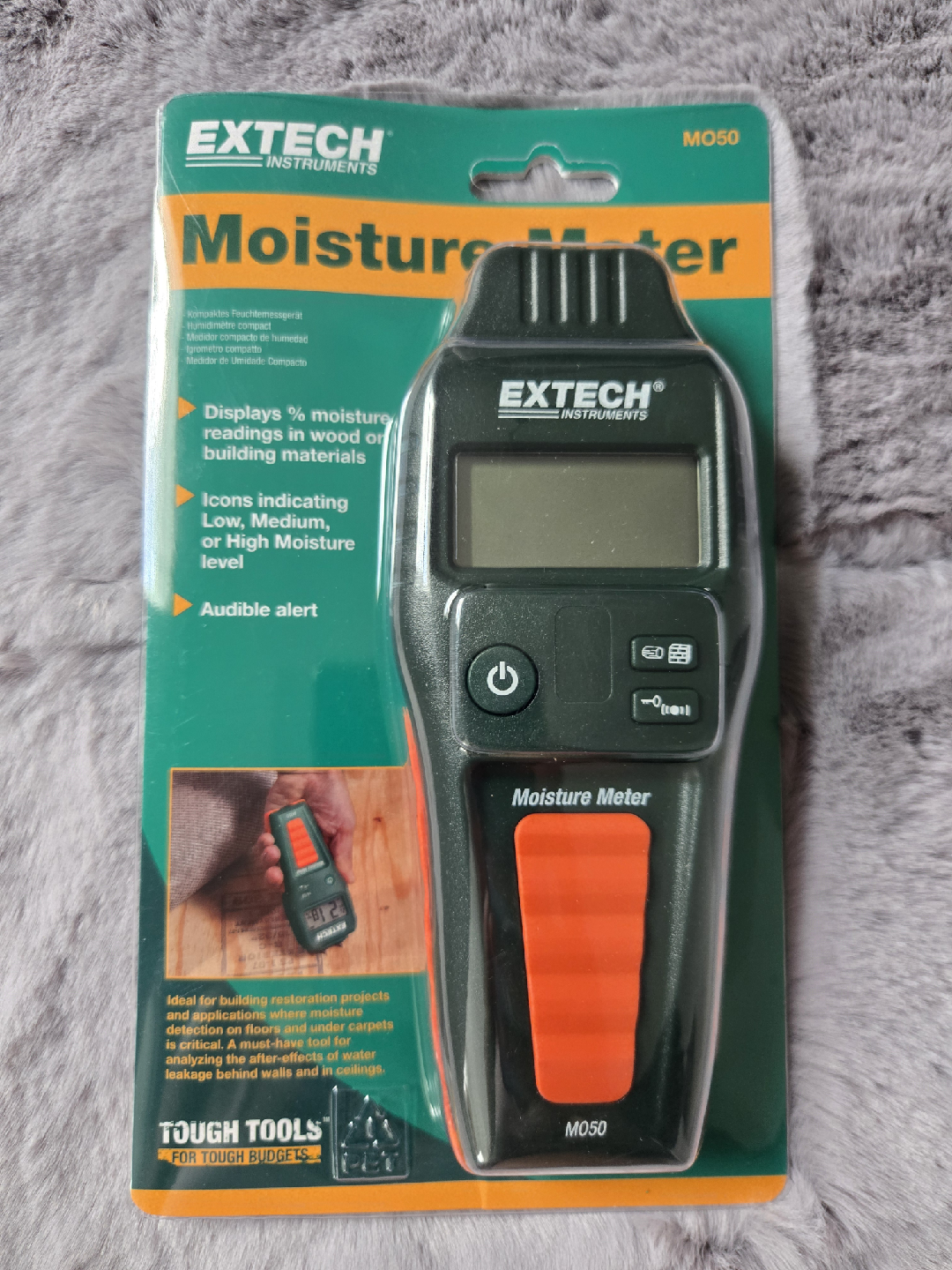Extech MO50 Compact Pin Moisture Meter - New