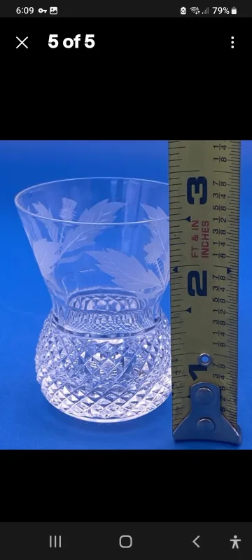 Crystal Thistle Shot Glasses image indicator(6)