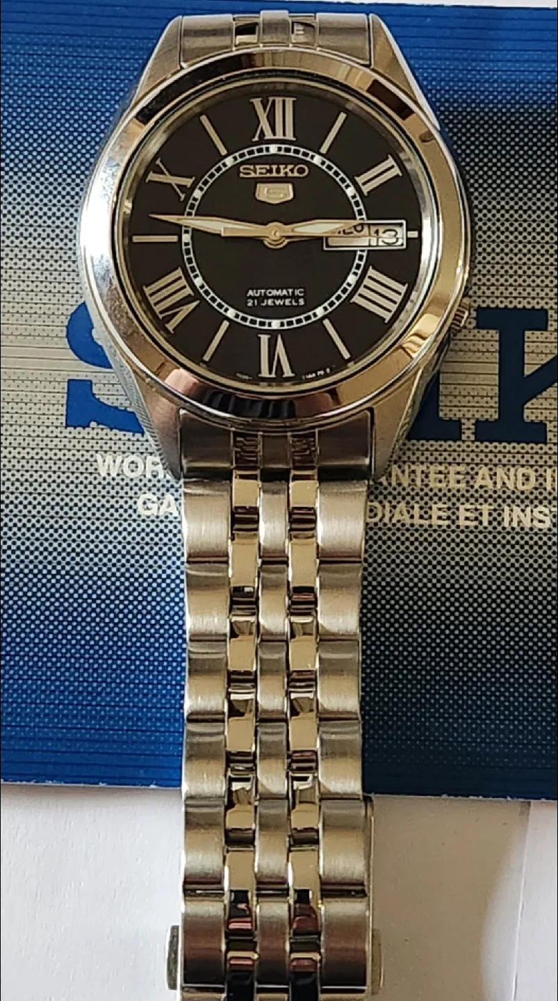Seiko 5 Automatic 21 Jewels Watch image indicator(6)