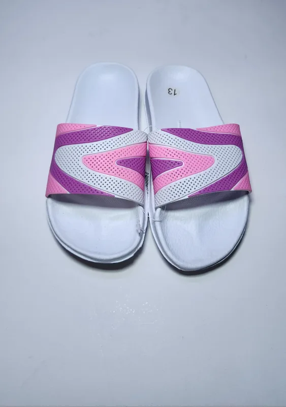 Girls Slides - Size 13- little kid image indicator(3)
