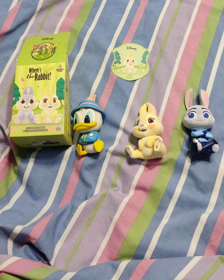 Disney Where's the Rabbit? Blind Box Figures