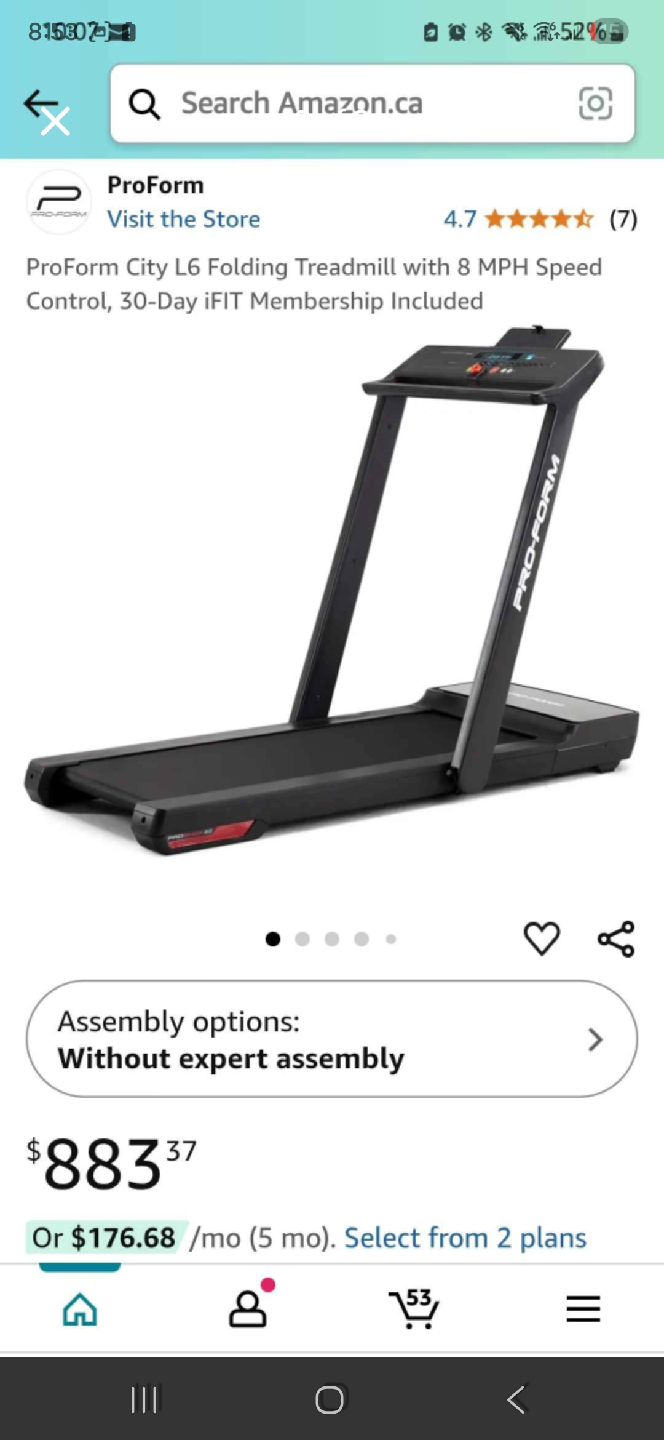 ProForm City L6 Folding Treadmill