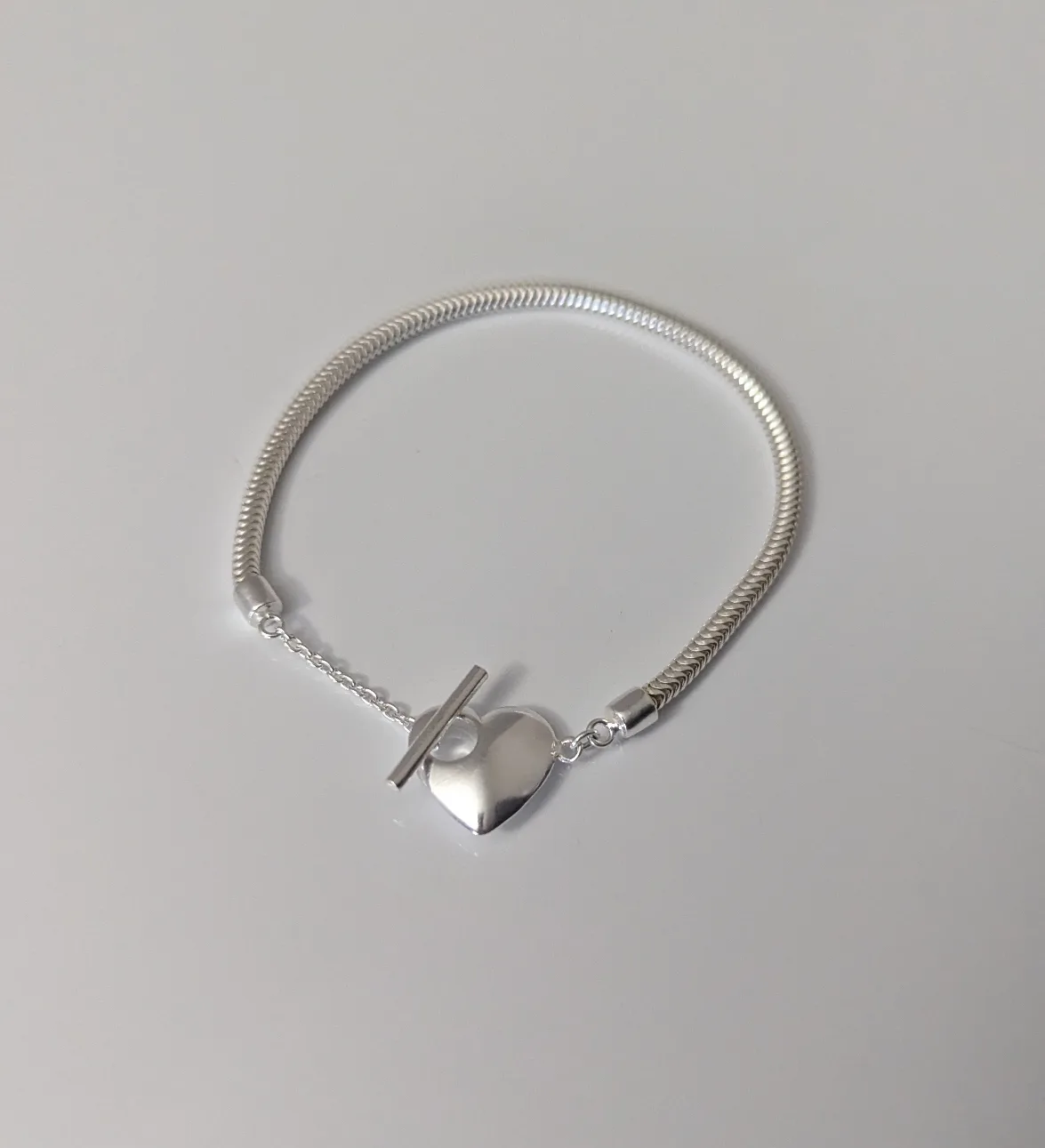 925 Sterling Silver talian Bracelet - 7.5"