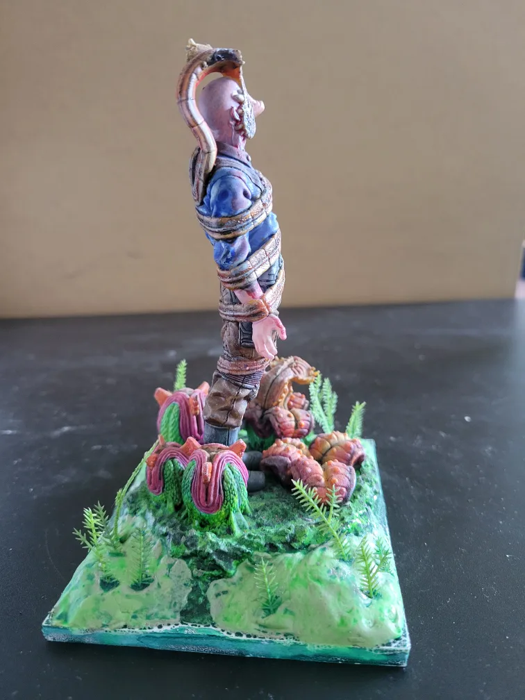 Uniqye 3D Printed Hand-Painted Sci-fi Figurine image indicator(3)