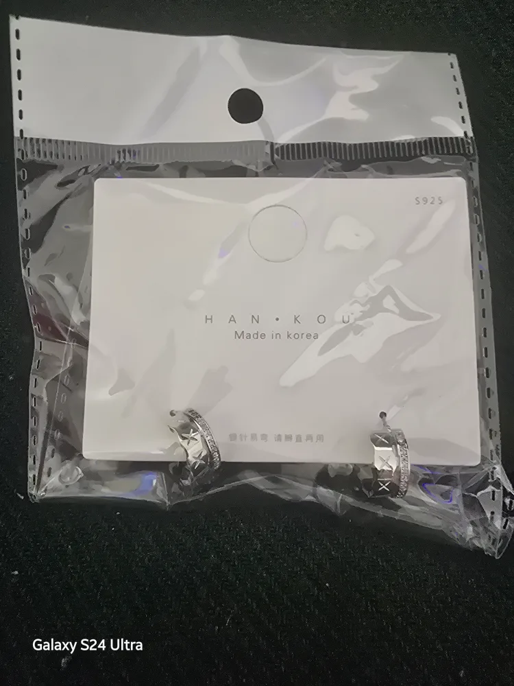 New HANKOU Silver Earrings - S925 image indicator(4)