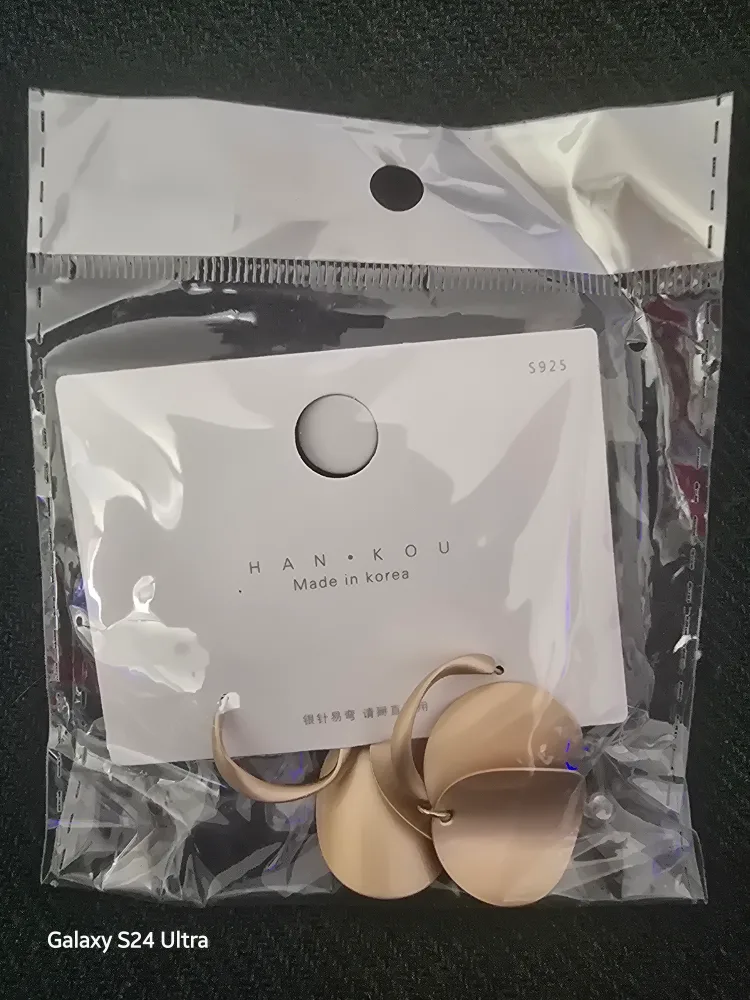 New HANKOU Silver Earrings - S925 image indicator(6)