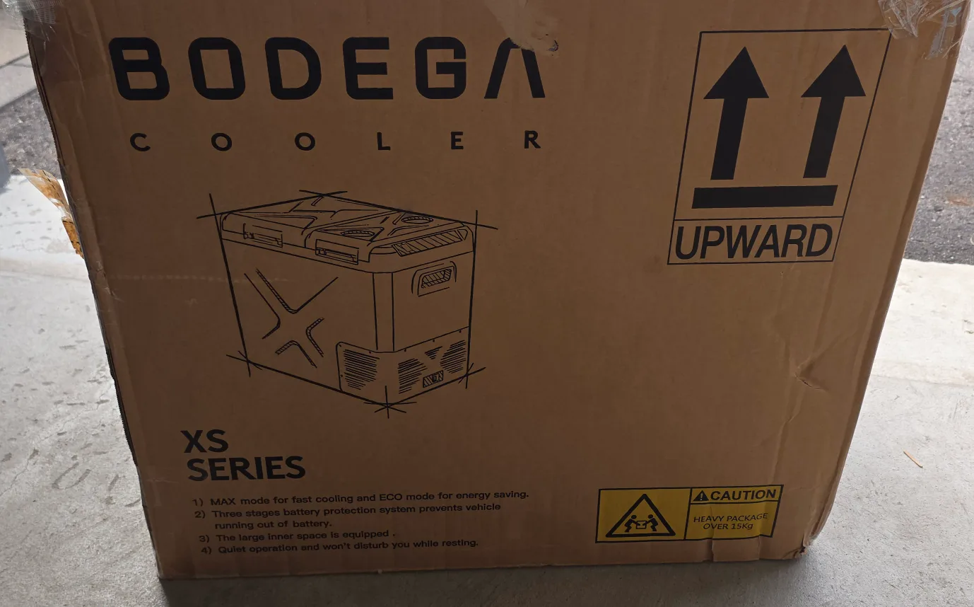 NEW IN BOX - BODEGACOOLER Portable Fridge Freezer image indicator(10)