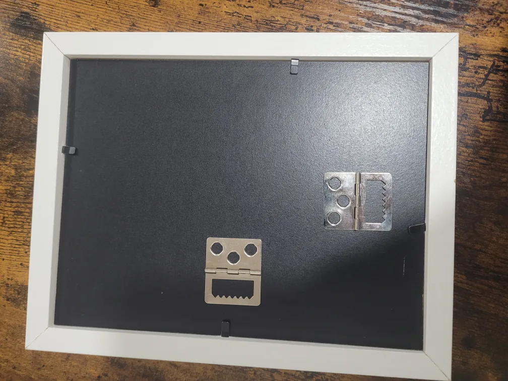 White Picture Frame with Gold Stars 🧡 image indicator(3)