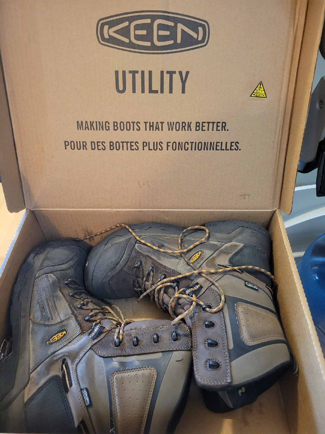 KEEN Utility Work Boots - Size 10 EE