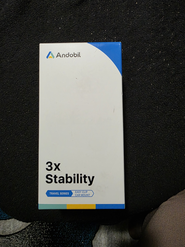 New Andobil 3x Stability Car Phone Holder - Black