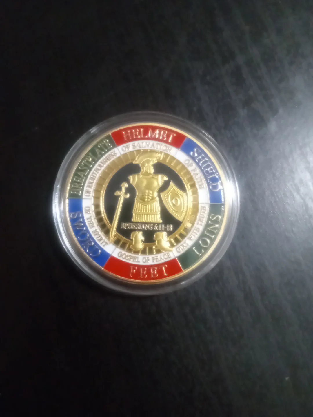 Armor of God Challenge Coin image indicator(2)