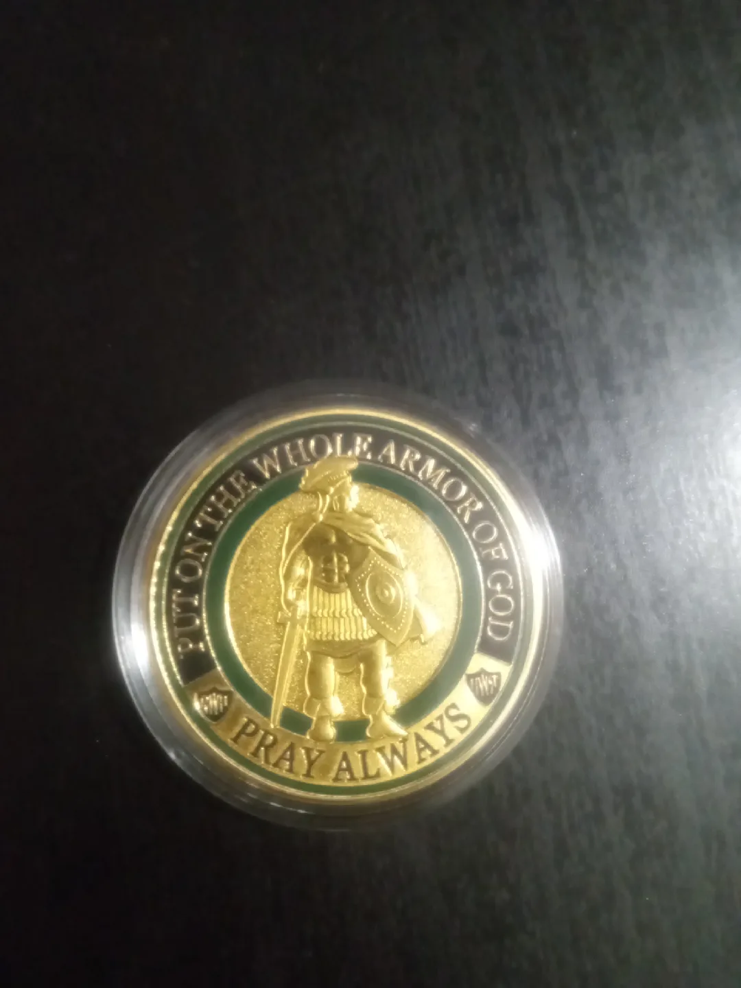 Armor of God Challenge Coin image indicator(3)