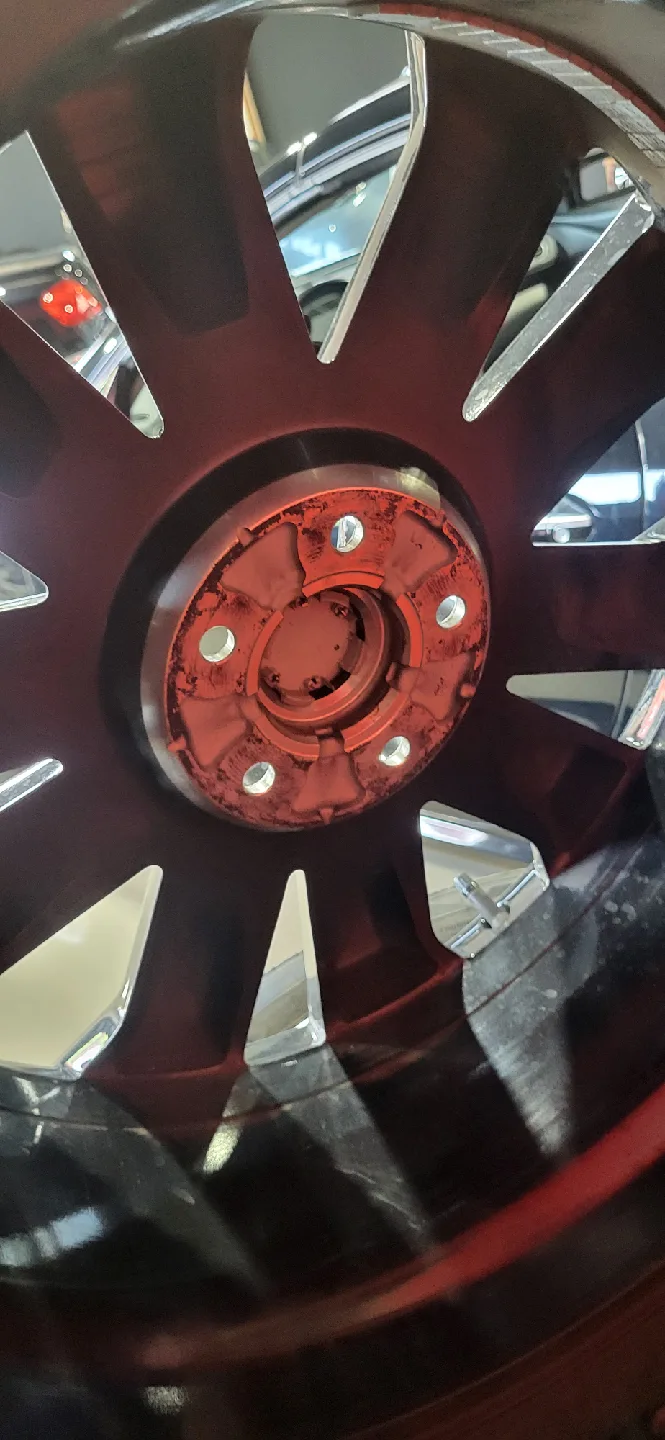 Mazda OEM Wheel Rim - Black & Silver image indicator(2)