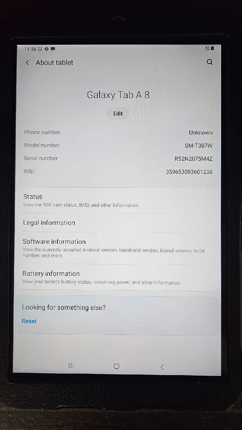 Samsung Tablet image indicator(2)