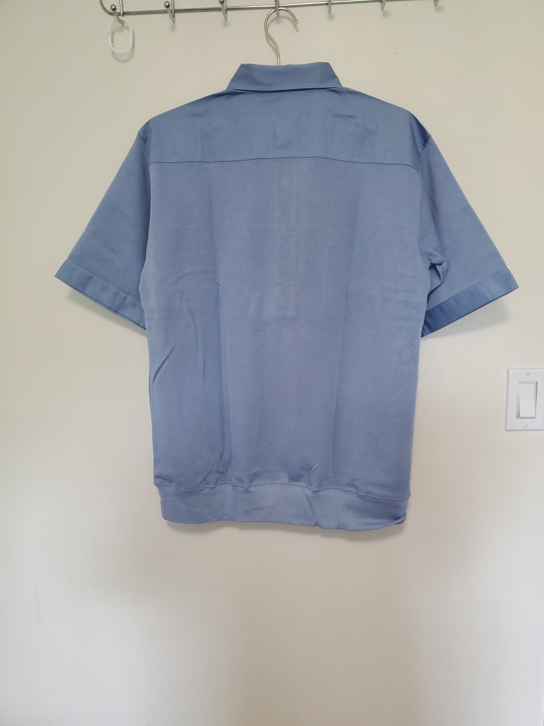 Norm Thompson Blue Short Sleeve Shirt - size -LRG - photo 3